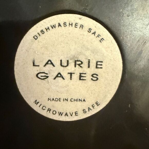 Laurie Gates Blue 8” Salad Plate Nova California Designs‎ Arches Ceramic Ombré - Picture 3 of 3